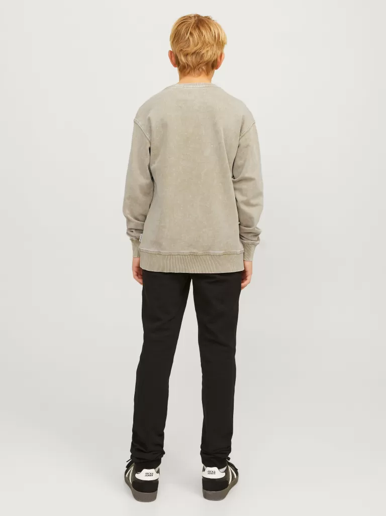 JACK & JONES Bluzy | Wyprzedaż^Nadruk Bluza Junior Beżowy