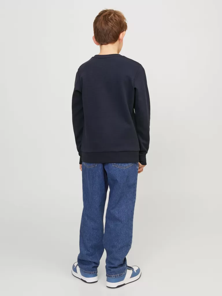 JACK & JONES Bluzy | Wyprzedaż^Nadruk Bluza Junior Niebieski