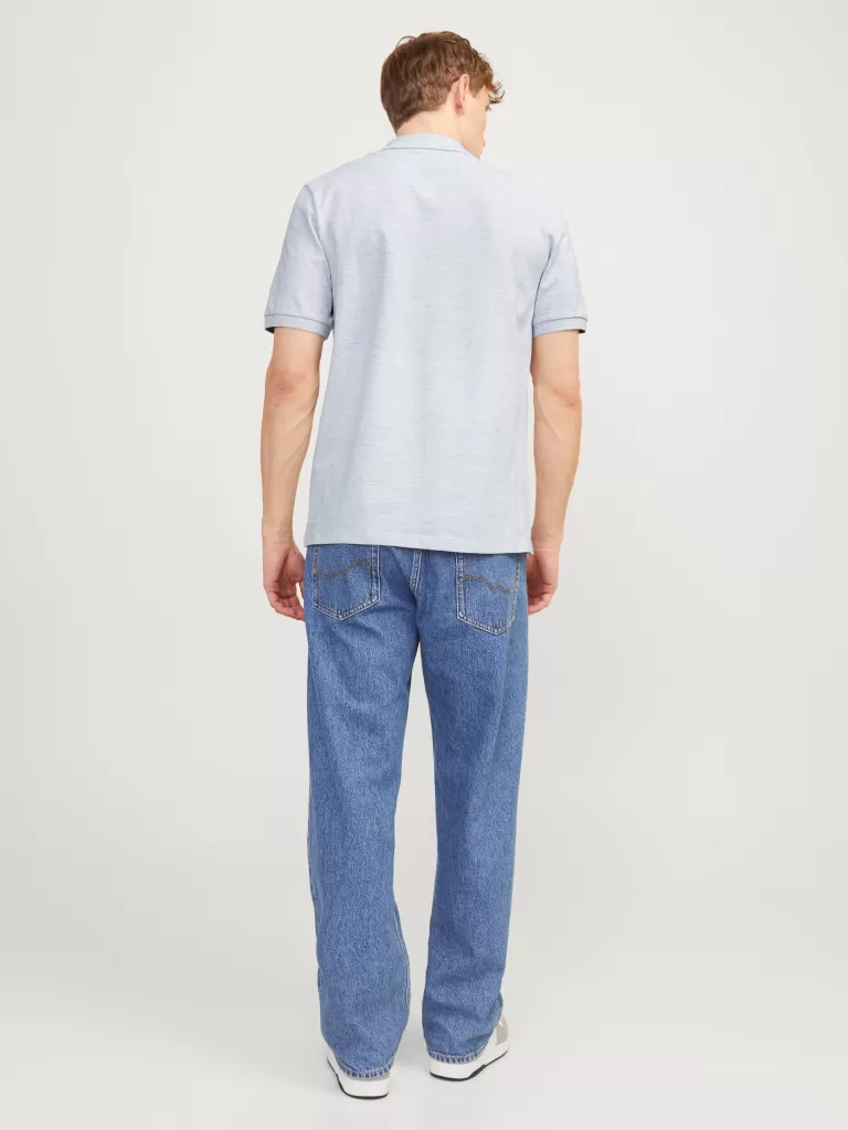 JACK & JONES Koszulki^Nadruk Polo T-shirt Szary