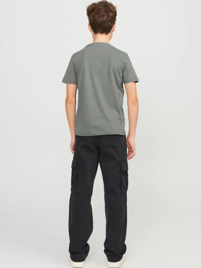 JACK & JONES Koszulki | Wyprzedaż^Nadruk T-shirt Junior Zielony