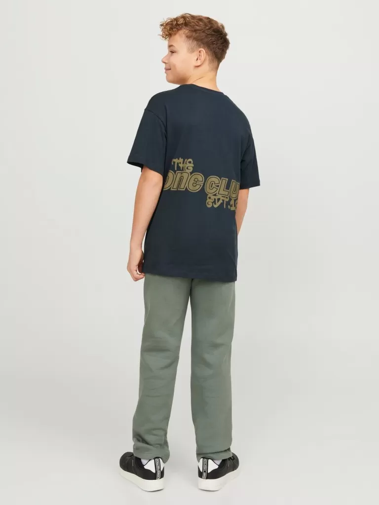 JACK & JONES Koszulki | Wyprzedaż^Nadruk T-shirt Junior Zielony