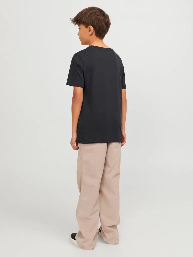 JACK & JONES Koszulki | Wyprzedaż^Nadruk T-shirt Junior Niebieski