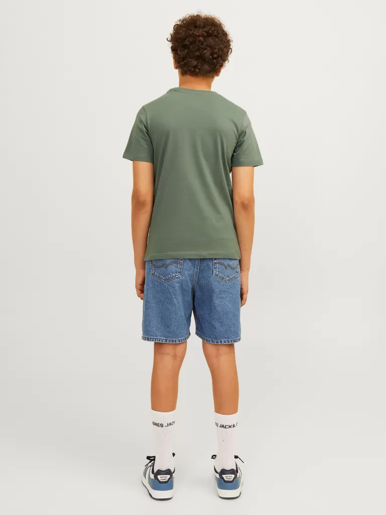 JACK & JONES Koszulki | Wyprzedaż^Nadruk T-shirt Junior Zielony