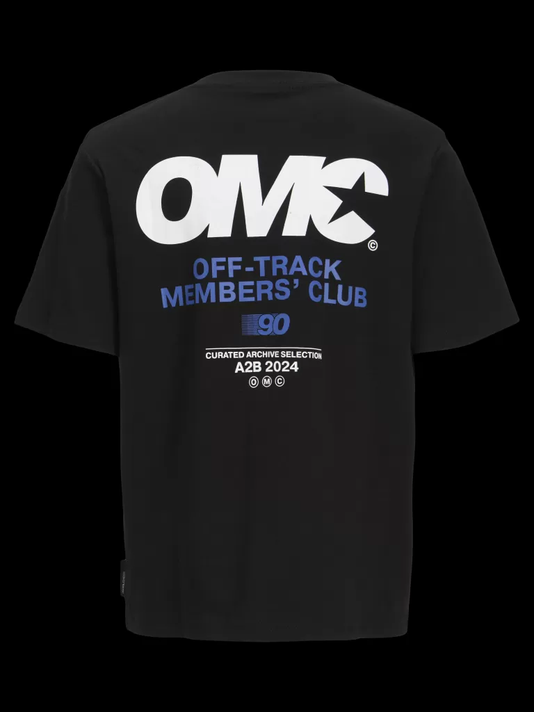 JACK & JONES Koszulki^Nadruk T-shirt Junior Czarny