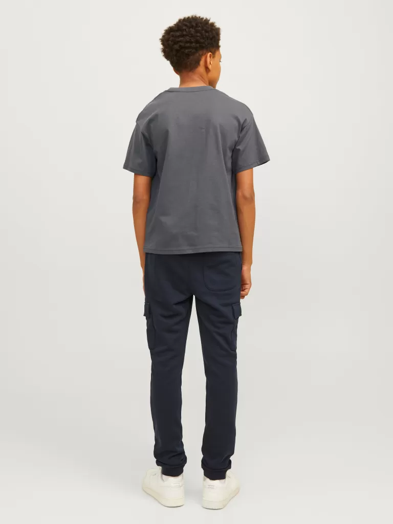 JACK & JONES Koszulki | Wyprzedaż^Nadruk T-shirt Junior Szary