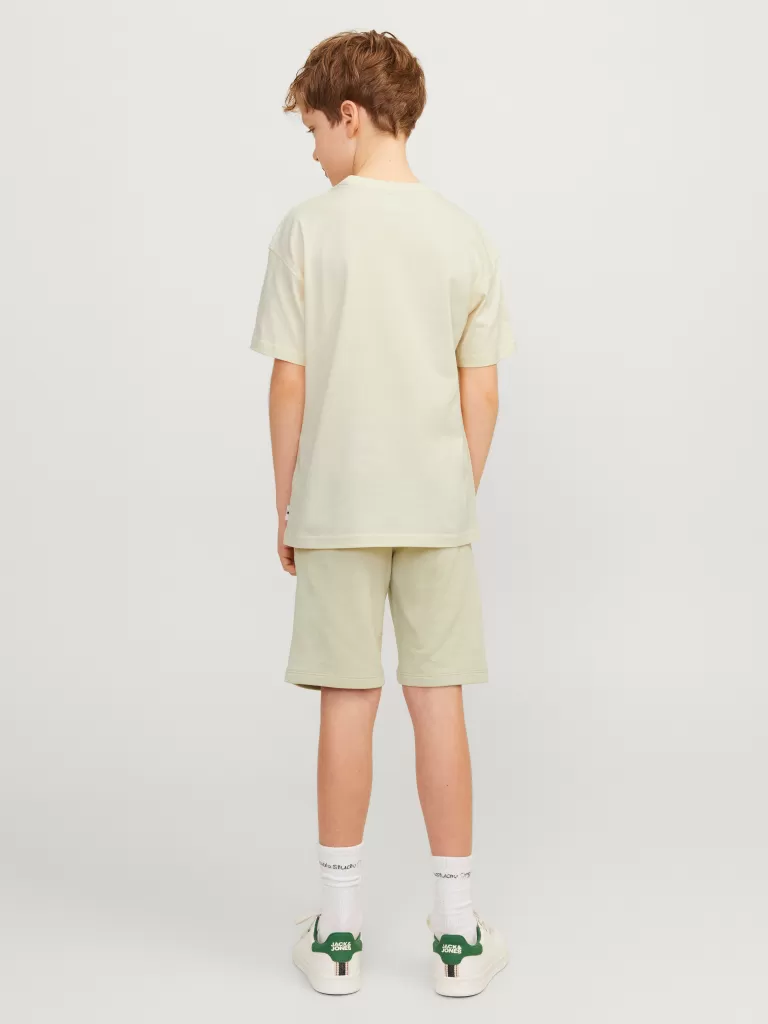 JACK & JONES Koszulki | Wyprzedaż^Nadruk T-shirt Junior Biały