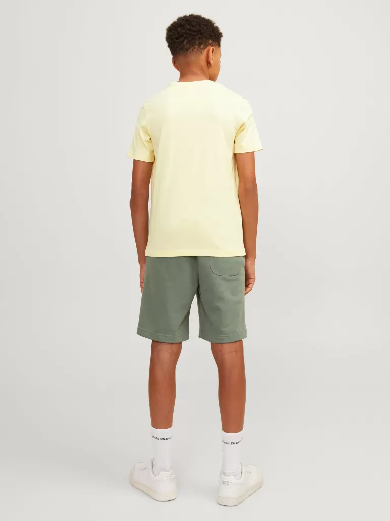 JACK & JONES Koszulki | Wyprzedaż^Nadruk T-shirt Junior Żółty
