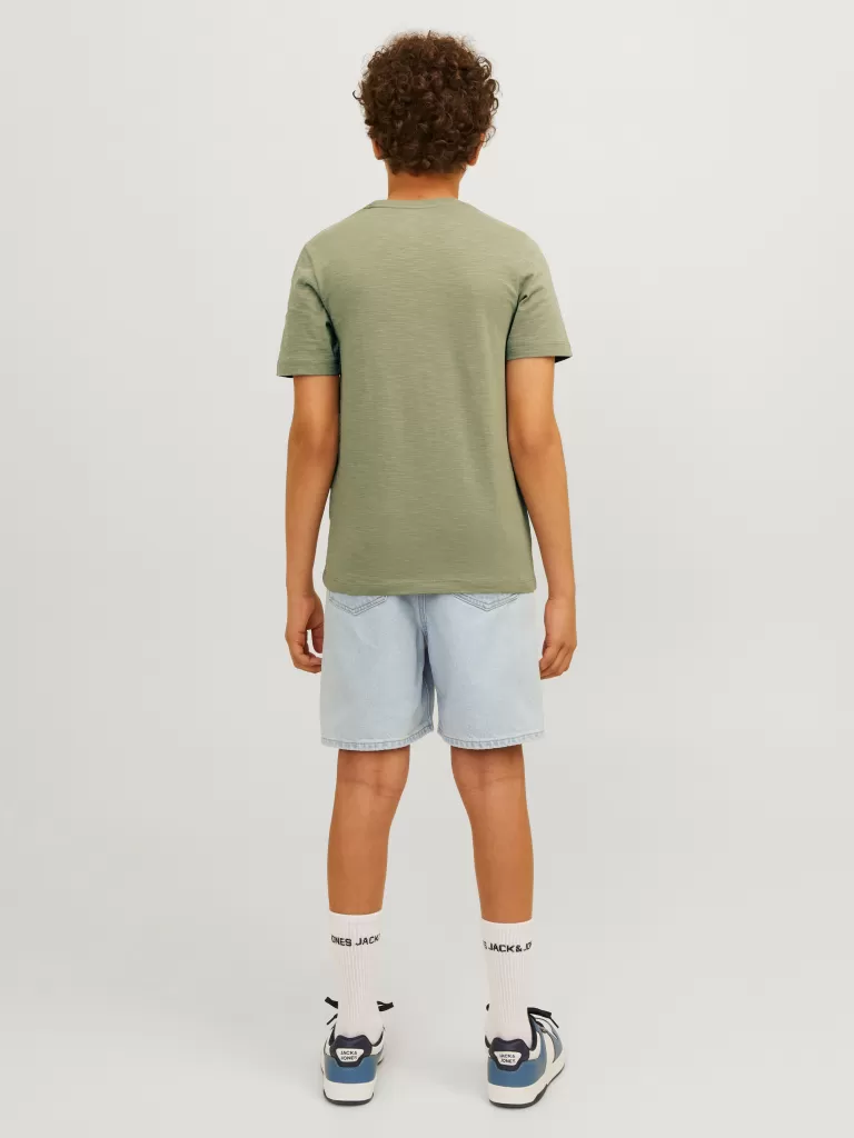 JACK & JONES Koszulki | Wyprzedaż^Nadruk T-shirt Junior Zielony