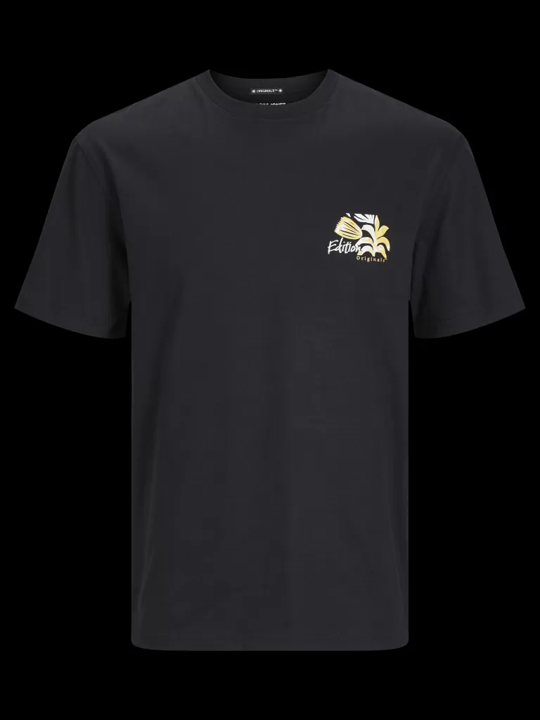 JACK & JONES Koszulki^Nadruk T-shirt Mini Czarny