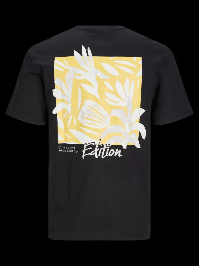 JACK & JONES Koszulki^Nadruk T-shirt Mini Czarny