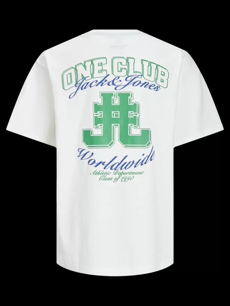 JACK & JONES Bestsellery | Koszulki^Nadruk T-shirt Mini Biały