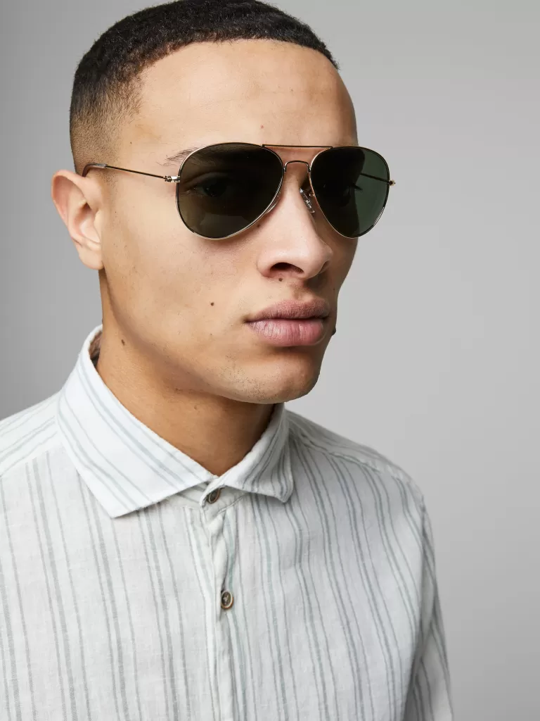 JACK & JONES Okulary Przeciwsłoneczne^Okulary słoneczne Żółty