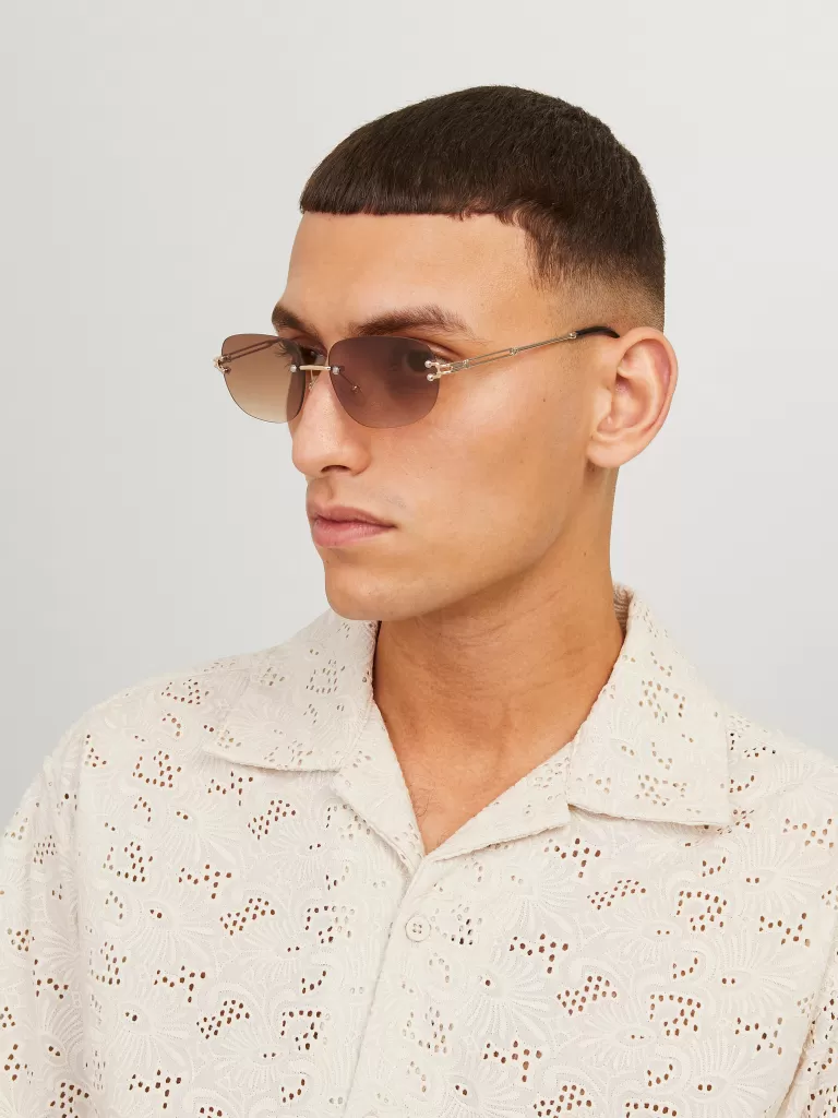 JACK & JONES Okulary Przeciwsłoneczne^Okulary słoneczne Brązowy