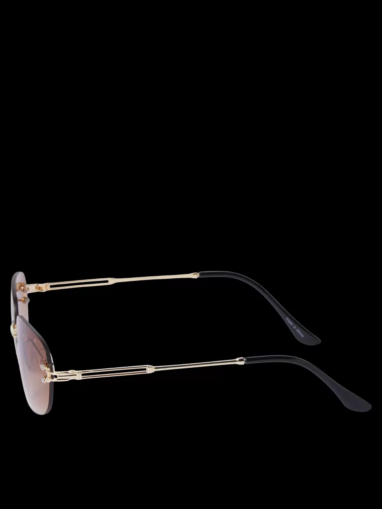 JACK & JONES Okulary Przeciwsłoneczne^Okulary słoneczne Brązowy