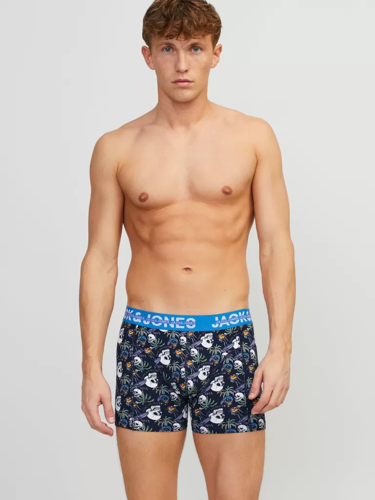 JACK & JONES Bielizna | Wielopaki^3-pak Bokserki Niebieski