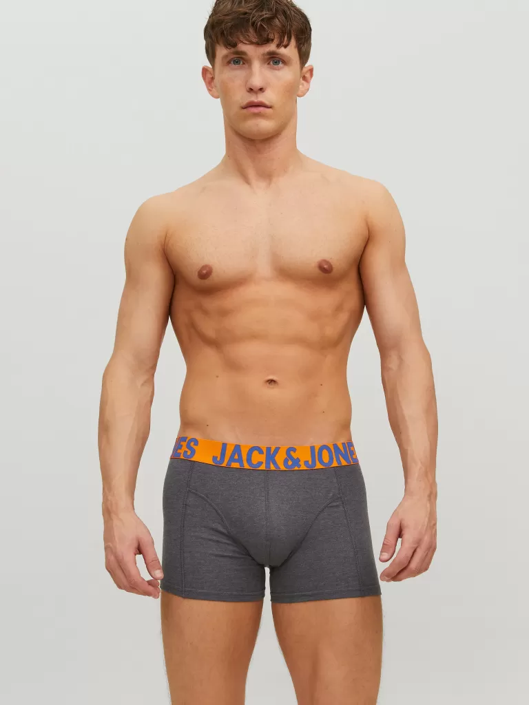 JACK & JONES Bielizna | Wielopaki^3-pak Bokserki Szary