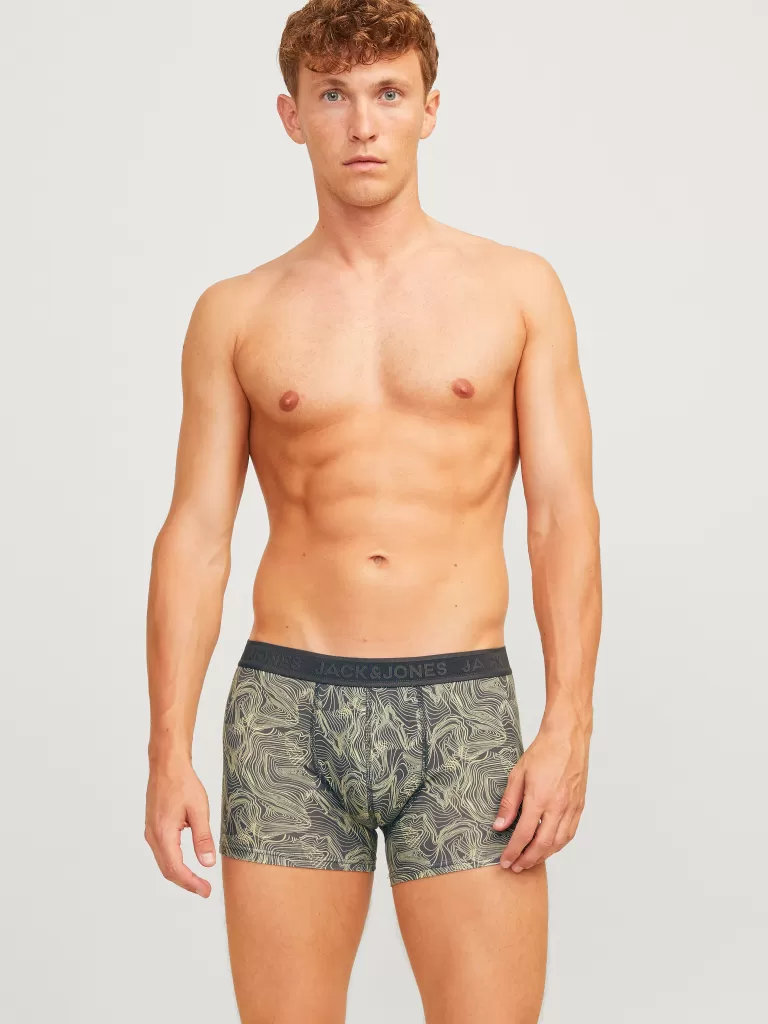 JACK & JONES Bielizna | Wielopaki^5-pak Bokserki Szary