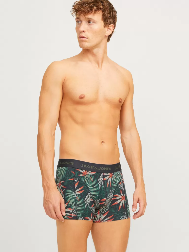 JACK & JONES Bielizna | Wielopaki^3-pak Bokserki Zielony