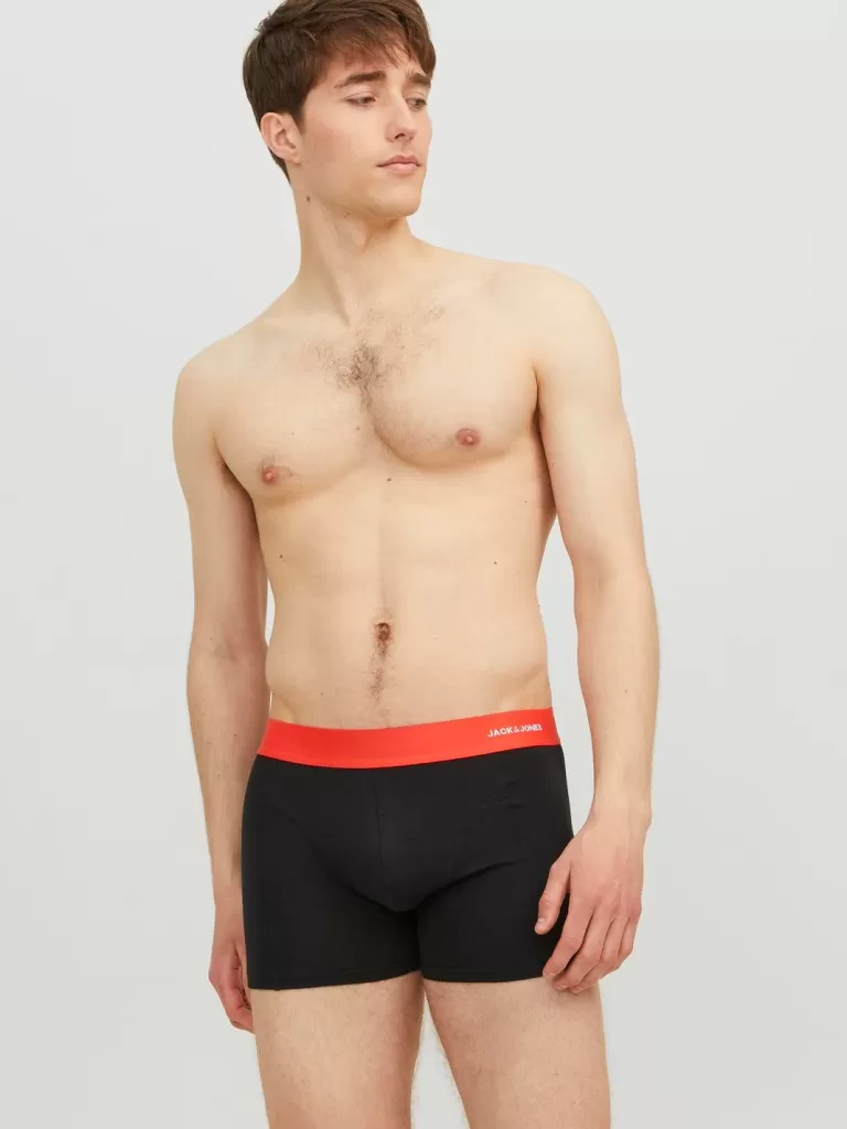 JACK & JONES Bielizna | Wielopaki^3-pak Bokserki Czarny
