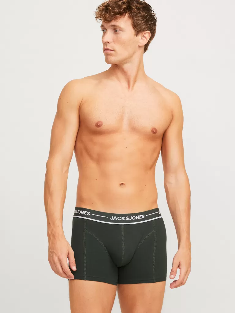 JACK & JONES Bielizna | Wielopaki^3-pak Bokserki Zielony