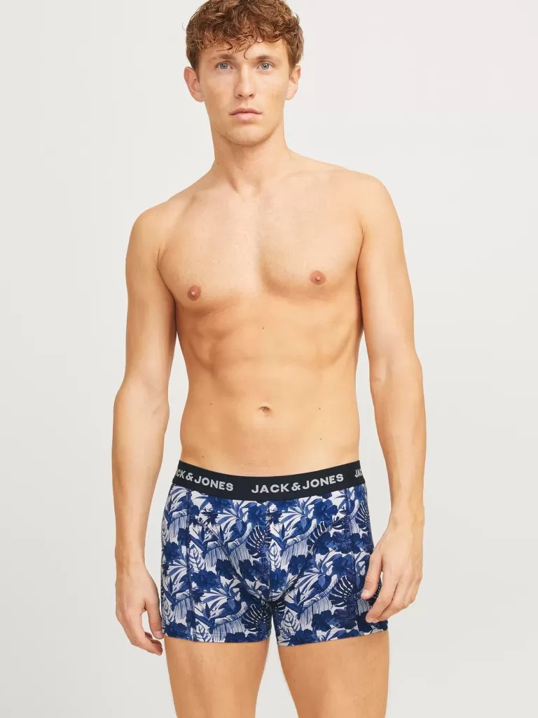 JACK & JONES Bielizna | Wielopaki^3-pak Bokserki Niebieski