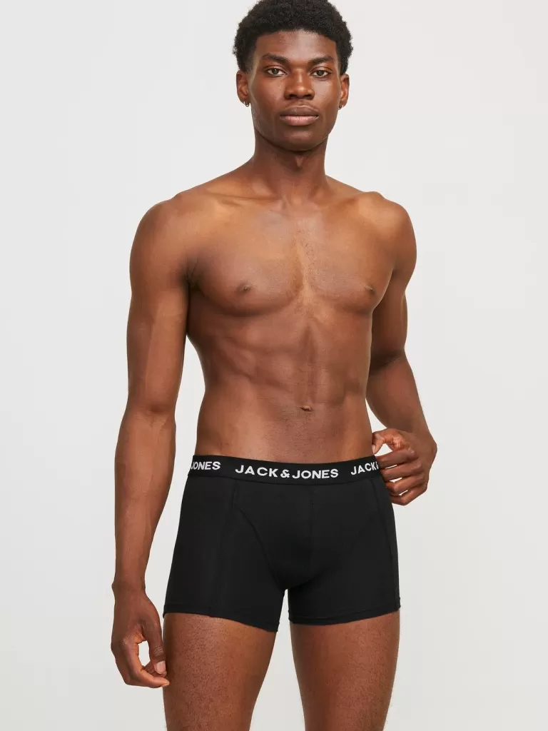 JACK & JONES Bielizna | Wielopaki^5-pak Bokserki Czarny