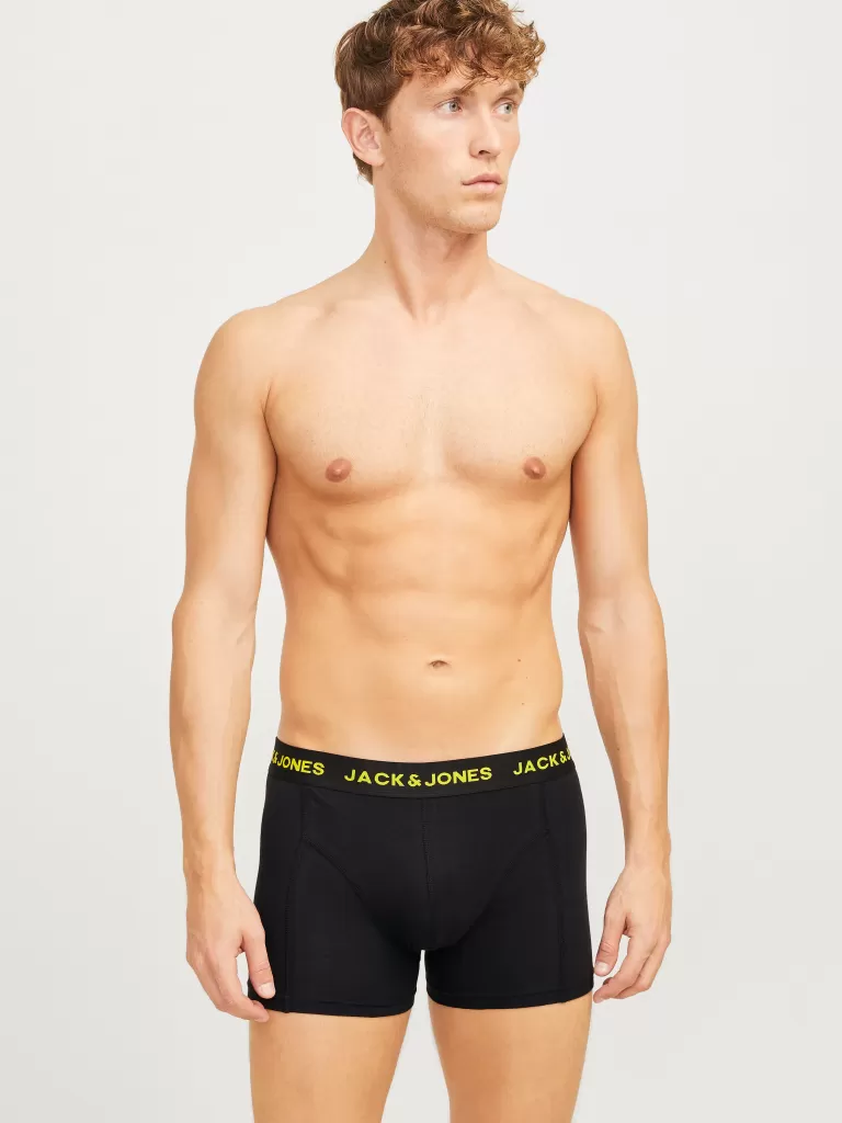 JACK & JONES Bielizna | Wielopaki^4-pak Bokserki Czarny