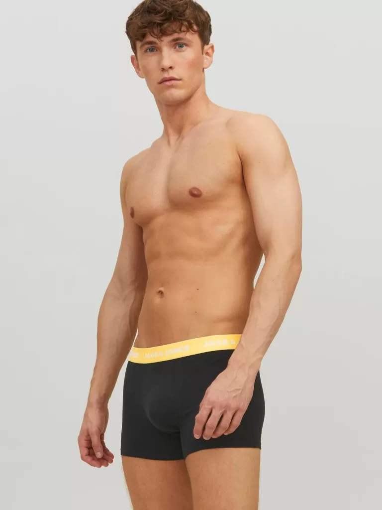 JACK & JONES Bielizna | Wielopaki^7-pak Bokserki Czarny
