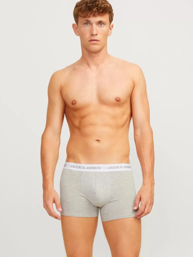 JACK & JONES Bielizna | Wielopaki^7-pak Bokserki Szary