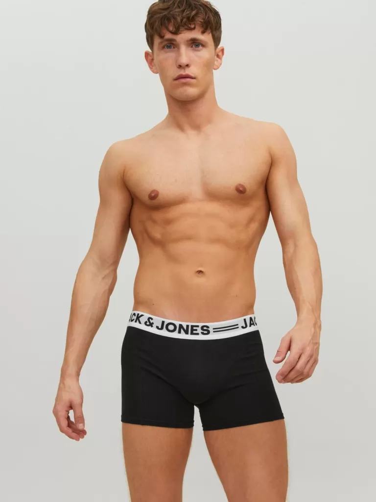 JACK & JONES Bielizna | Wielopaki^3-pak Bokserki Czarny