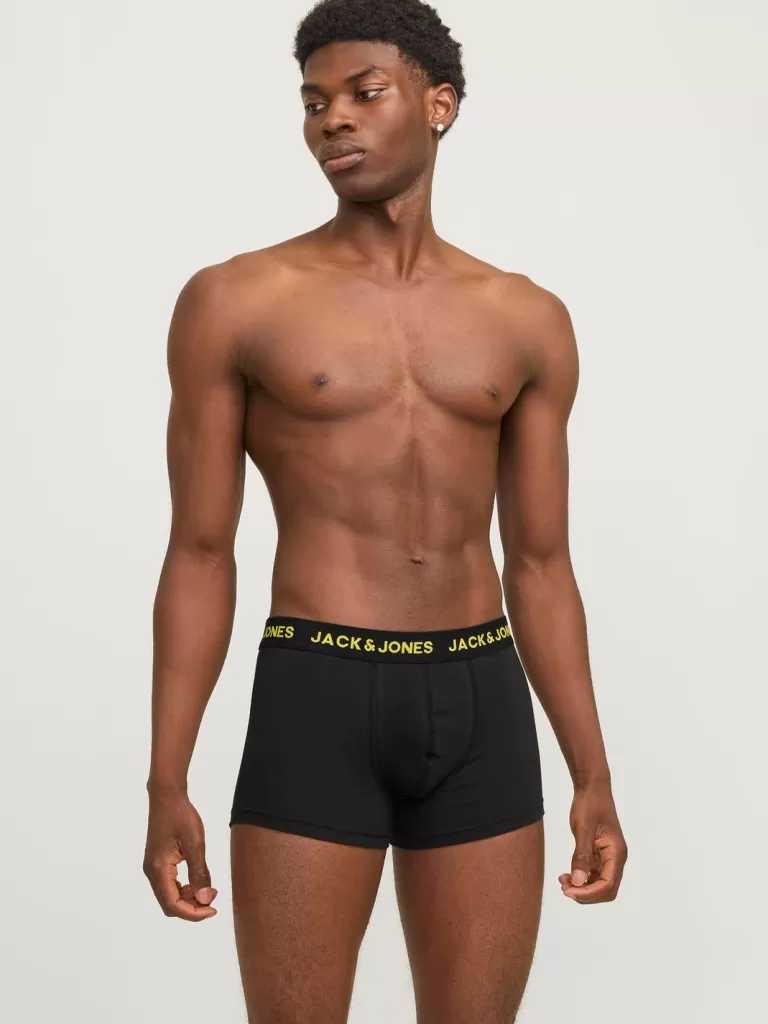JACK & JONES Bielizna | Wielopaki^7-pak Bokserki Czarny