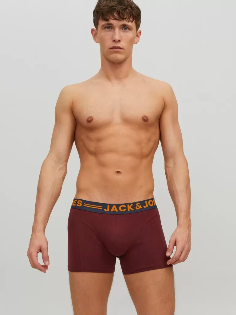 JACK & JONES Bielizna | Wielopaki^3-pak Bokserki Czerwony