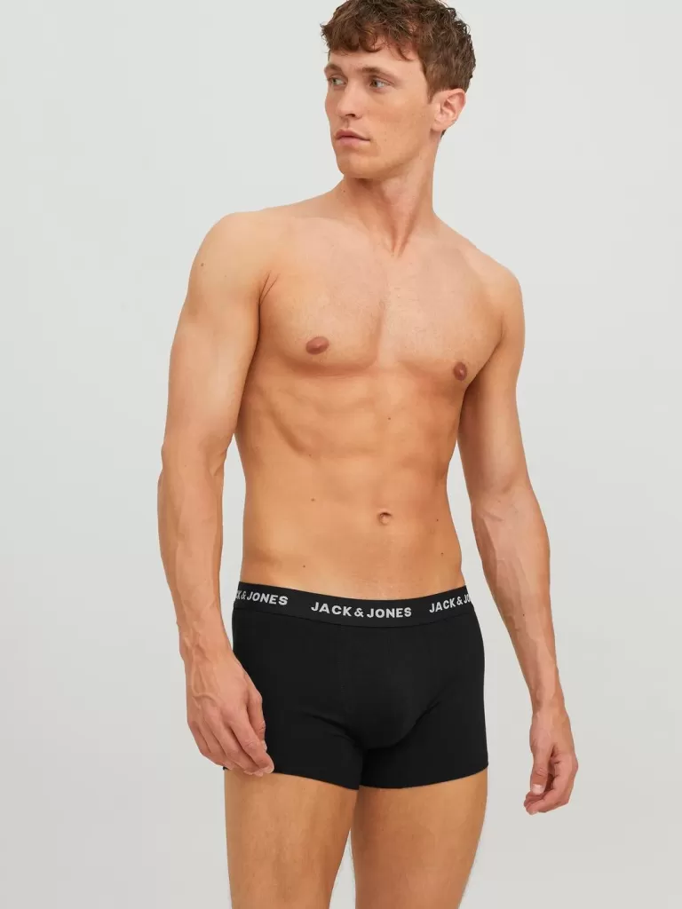 JACK & JONES Bielizna | Wielopaki^7-pak Bokserki Czarny