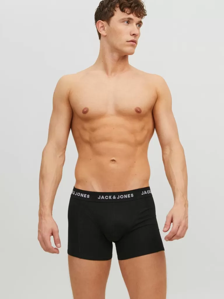JACK & JONES Bielizna | Wielopaki^5-pak Bokserki Czarny