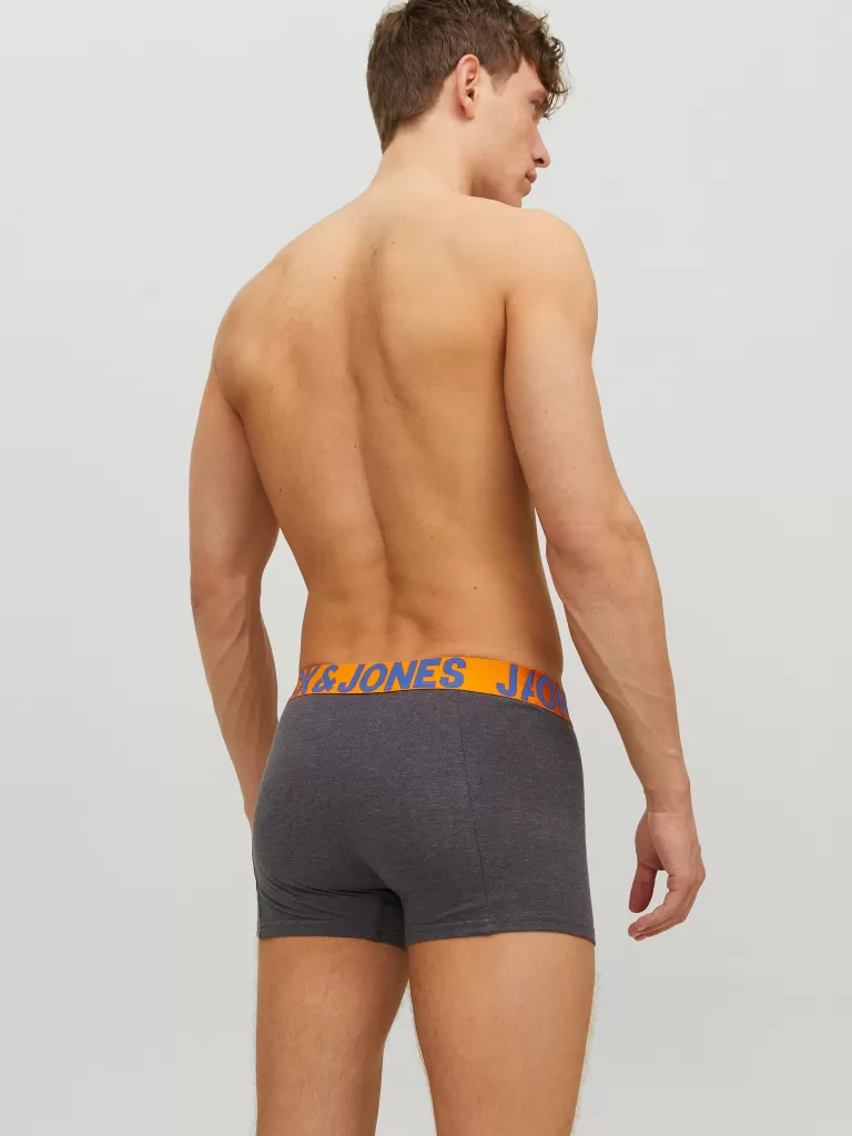 JACK & JONES Bielizna | Wielopaki^3-pak Bokserki Szary
