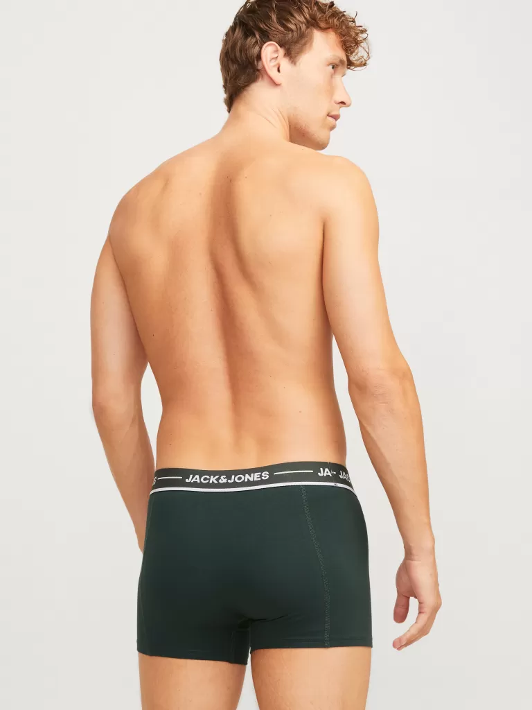 JACK & JONES Bielizna | Wielopaki^3-pak Bokserki Zielony