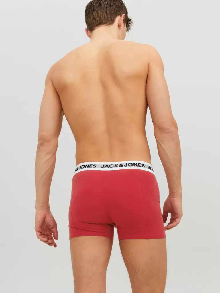 JACK & JONES Bielizna | Wielopaki^3-pak Bokserki Czerwony