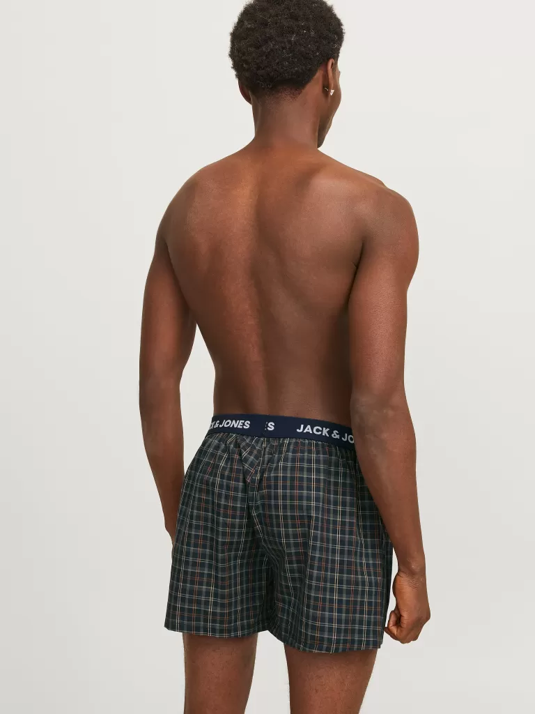 JACK & JONES Bielizna^3-pak Bokserki Czarny