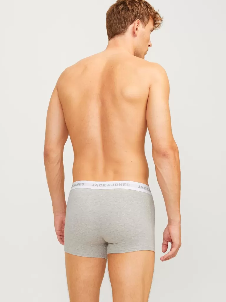 JACK & JONES Bielizna | Wielopaki^7-pak Bokserki Szary