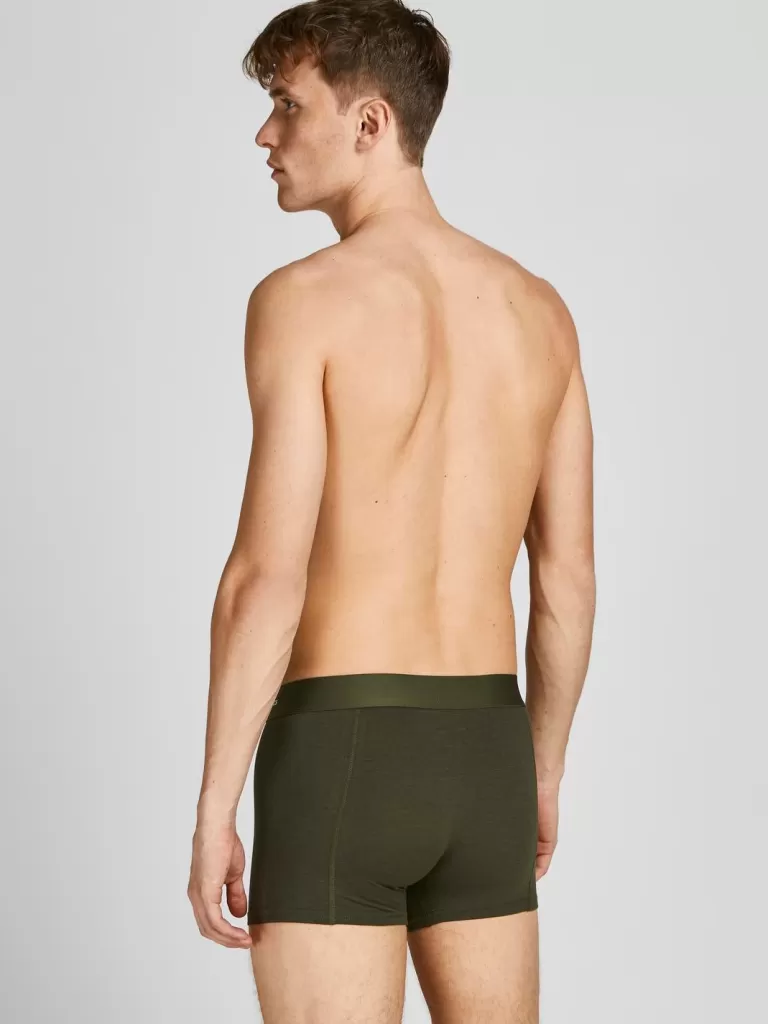 JACK & JONES Bielizna | Wielopaki^3-pak Bokserki Zielony