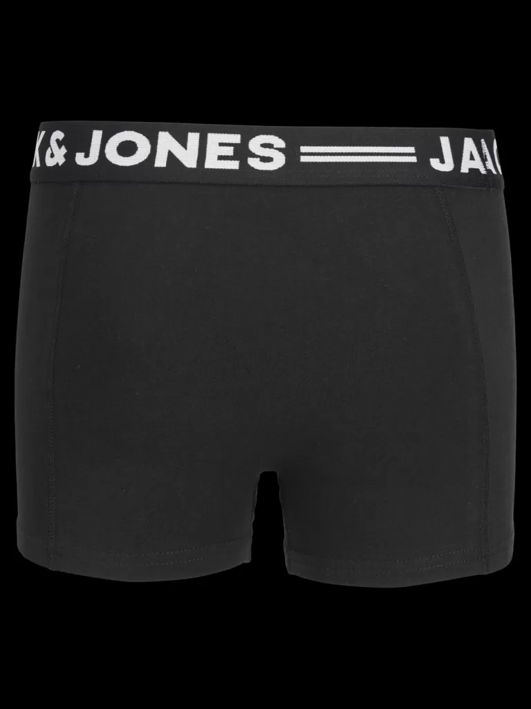 JACK & JONES Akcesoria^3-pak Bokserki Junior Czarny