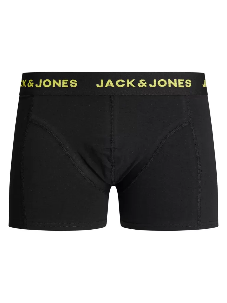 JACK & JONES Akcesoria^3-pak Bokserki Junior Czarny