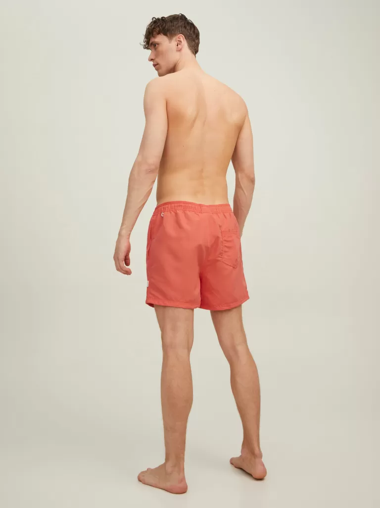 JACK & JONES Krótkie Spodenki^2-pak Krój regularny Szorty dlo pływania Róży