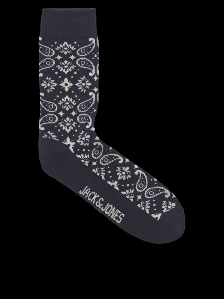 JACK & JONES Wielopaki^5-pak Skarpeta Niebieski