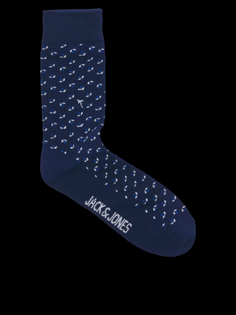 JACK & JONES Wielopaki^5-pak Skarpeta Niebieski