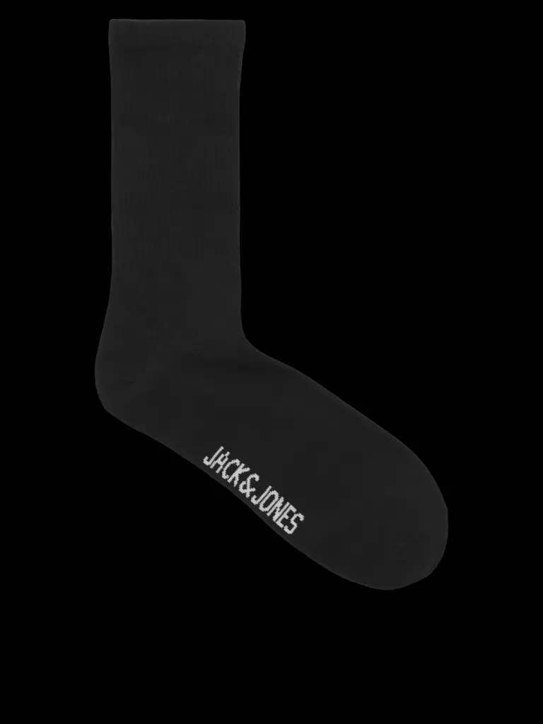 JACK & JONES Wielopaki^5-pak Skarpety sportowe Czarny