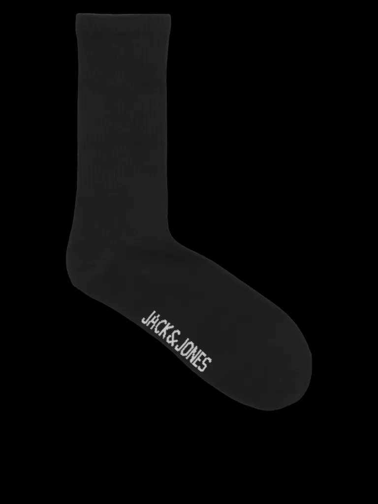 JACK & JONES Wielopaki^5-pak Skarpety sportowe Czarny