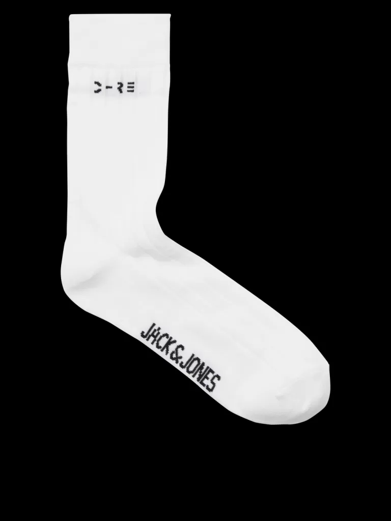JACK & JONES Wielopaki^3-pak Skarpety tenisowe Biały