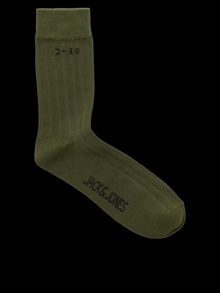 JACK & JONES Wielopaki^3-pak Skarpety tenisowe Biały