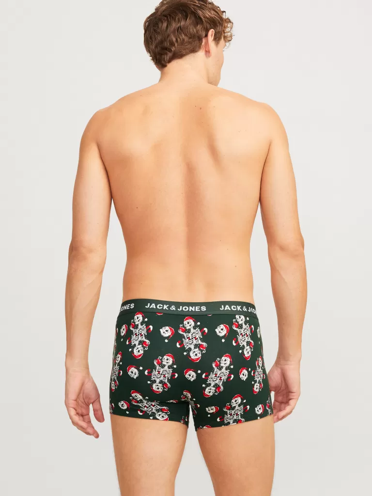 JACK & JONES Bielizna | Wielopaki^5-pak x-mas Bokserki Turkus